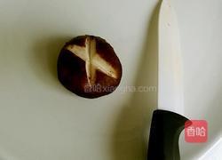 香菇油菜的做法图解4