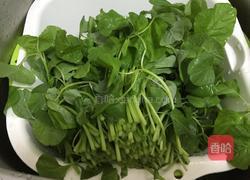 苋菜虾仁的做法图解1