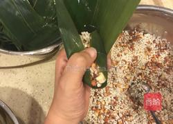 秫米(粘高粱)花豆粽子的做法图解9