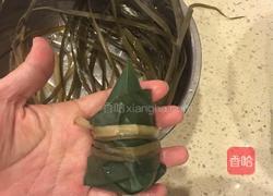 秫米(粘高粱)花豆粽子的做法图解15