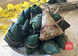 秫米(粘高粱)花豆粽子的做法图解18