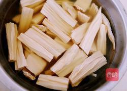 清炒腐竹的做法图解2