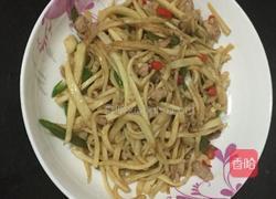 高笋炒肉的做法图解5