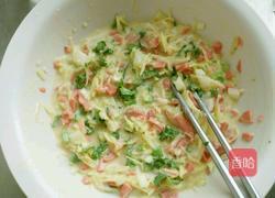 土豆丝杂蔬蛋饼的做法图解5