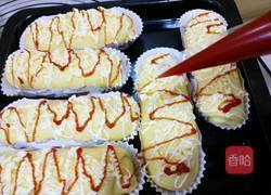 葱香火腿芝士面包的做法图解19