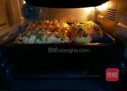 葱香火腿芝士面包的做法图解21