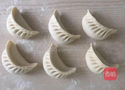 月牙蒸饺的做法图解3