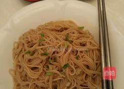 葱油拌面的做法图解5