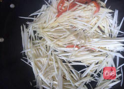 茭白炒肉的做法图解9