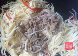 茭白炒肉的做法图解10