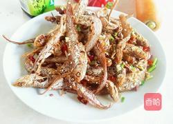 干煸凤尾鱼的做法图解8