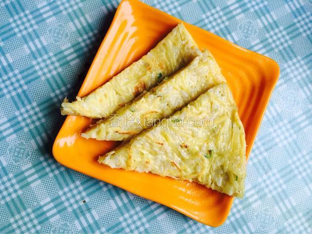 土豆米饭饼