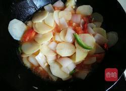 西红柿炒土豆片的做法图解8