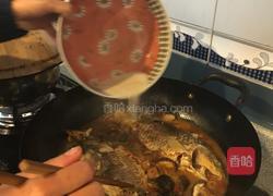 藿香泡菜鯽魚的做法图解6