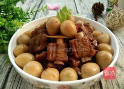 鹌鹑蛋烧排骨的做法图解15