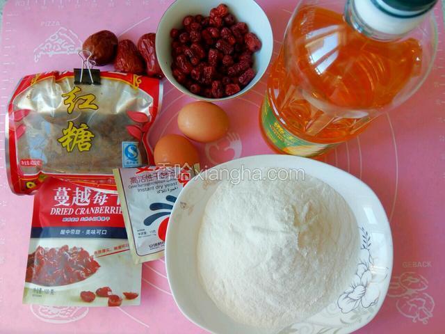 准备好所需要的食材