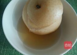 冰糖雪梨蒸的做法图解4