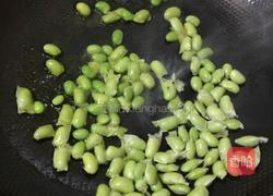 杏鲍香干炒毛豆的做法图解5