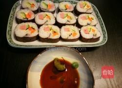 鲜美火腿寿司的做法图解7