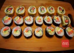 鲜美火腿寿司的做法图解8