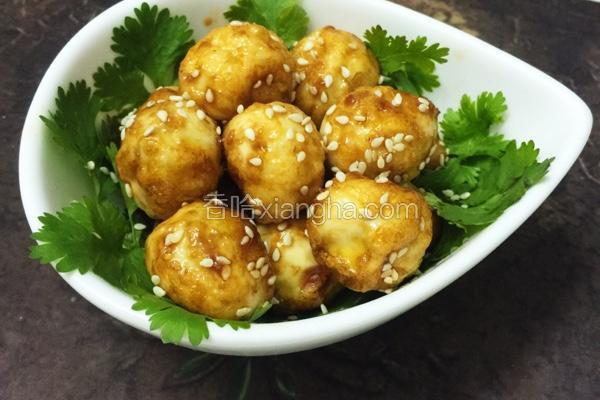 糖醋虎皮鹌鹑蛋