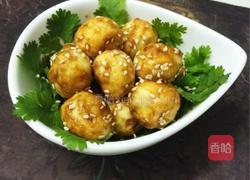 糖醋虎皮鹌鹑蛋的做法图解7