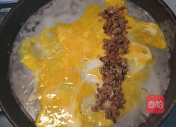 自制香菇猪肉鸡蛋肠粉的做法图解4