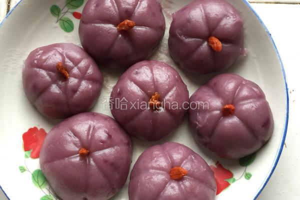 紫薯南瓜饼