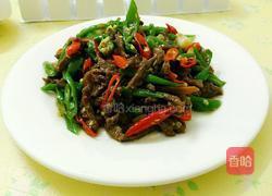 尖椒炒牛肉的做法图解7