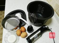 全蛋蛋糕 蒸蛋糕的做法图解1