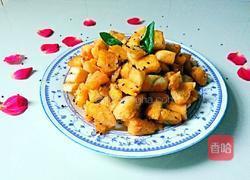 番茄酱炒馒头丁的做法图解12