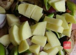 烤箱版大盘鸡的做法图解3