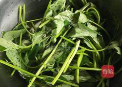 炝炒红薯叶的做法图解1