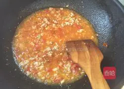 Illustration of how to make tomato sauce pasta 9