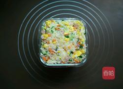 培根杂蔬蛋炒饭的做法图解9