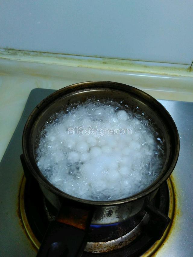 煮开后小火再滚两分钟