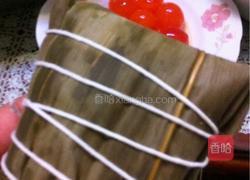 鲜肉粽，鲜肉蛋黄粽的做法图解6