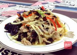 茭白肉丝的做法图解8