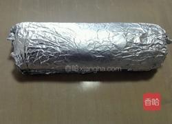 迷彩戚风肉松蛋糕卷的做法图解13