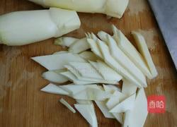 炒茭白的做法图解2