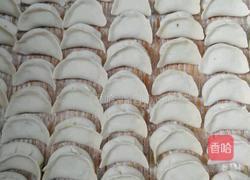 白菜韭菜肉饺子的做法图解2