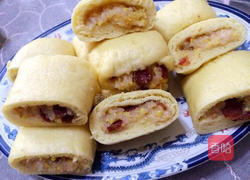 糯米风味腊肠豆渣馒头卷的做法图解18