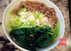 秘制菠菜肉哨面(早餐)的做法图解8