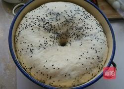 全麦黑芝麻奶香土司的做法图解6