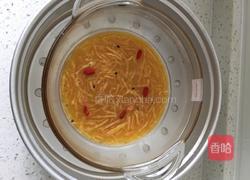 肉松蒸蛋的做法图解4