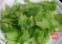 清炒苦瓜的做法图解6