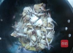 爆炒梭子蟹的做法图解3