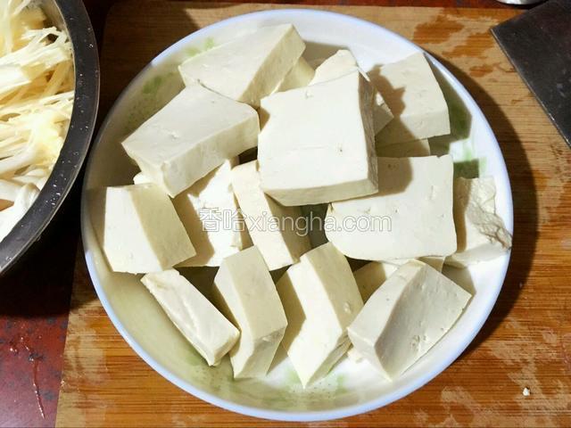 豆腐切块