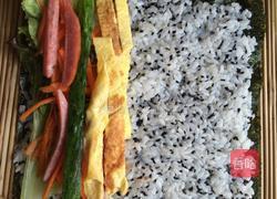 蔬菜寿司的做法图解5