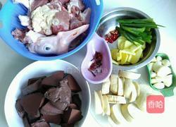 素鸡烧老鹅的做法图解1